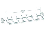 Palram-Canopia Sophia XL 7000 22' x 5' Awning - Gray/Mist-HG9537-Garage Giant 