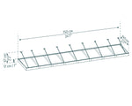 Palram-Canopia Sophia XL 8000 25' x 5' Awning - Gray/Mist-HG9538-Garage Giant 