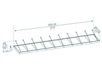 Palram-Canopia Sophia XL 9000 28' x 5' Awning - Gray/Mist-HG9539-Garage Giant 