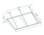 Palram-Canopia Sophia XL 2000 6' x 5' Awning - Gray/Mist-HG9532-Garage Giant 