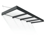 Palram-Canopia Sophia XL 4000 12' x 5' Awning - Gray/Mist-HG9534-Garage Giant 