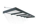 Palram-Canopia Sophia XL 5000 15' x 5' Awning - Gray/Mist-HG9535-Garage Giant 