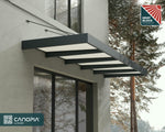 Palram-Canopia Sophia XL 5000 15' x 5' Awning - Gray/Mist-HG9535-Garage Giant 