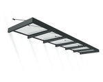 Palram-Canopia Sophia XL 6000 19' x 5' Awning - Gray/Clear-HG9551-Garage Giant 
