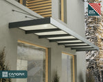 Palram-Canopia Sophia XL 7000 22' x 5' Awning - Gray/Mist-HG9537-Garage Giant 