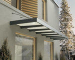 Palram-Canopia Sophia XL 7000 22' x 5' Awning - Gray/Mist-HG9537-Garage Giant 