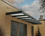 Palram-Canopia Sophia XL 8000 25' x 5' Awning - Gray/Mist-HG9538-Garage Giant 