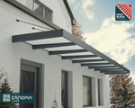 Palram-Canopia Sophia XL 9000 28' x 5' Awning - Gray/Mist-HG9539-Garage Giant 