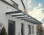 Palram-Canopia Sophia XL 9000 28' x 5' Awning - Gray/Mist-HG9539-Garage Giant 