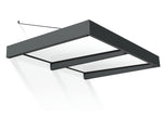 Palram-Canopia Sophia XL 2000 6' x 5' Awning - Gray/Mist-HG9532-Garage Giant 