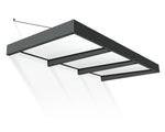 Palram-Canopia Sophia XL 3000 9' x 5' Awning - Gray/Mist-HG9533-Garage Giant 