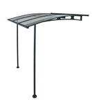 Palram-Canopia Vega 2000 Awning (Grey / Clear)-HG9565-Garage Giant 