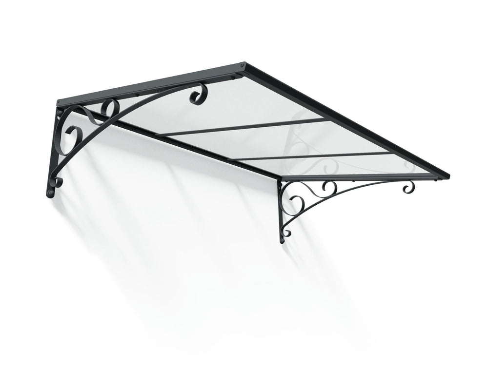 Palram-Canopia Venus 1350 Awning (Clear)-HG9530-Garage Giant
