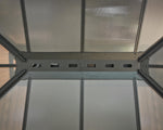 Palram-Canopia Dallas 4900 16' x 12' Gazebo - Gray/Gray-HG9145-Garage Giant 
