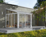Palram-Canopia SanRemo 10' x 10' Patio Enclosure - White/White with Screen Doors (6)-HG9074-Garage Giant 