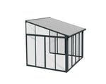 Palram-Canopia SanRemo 10' x 10' Patio Enclosure - Gray/Diffused Clear-HG9069-Garage Giant 
