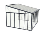 Palram-Canopia SanRemo 13' x 14' Patio Enclosure - Gray/Diffused Clear-HG9063-Garage Giant 