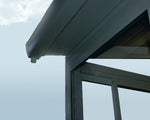 Palram-Canopia SanRemo 13' x 14' Patio Enclosure - Gray/Diffused Clear-HG9063-Garage Giant 