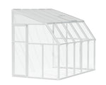 Palram-Canopia Sun Room 6' x 10' - White-HG7510-Garage Giant 