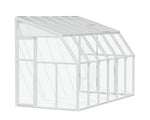 Palram-Canopia Sun Room 6' x 12' - White-HG7512-Garage Giant 