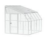 Palram-Canopia Sun Room 8' x 10' - White-HG7610-Garage Giant 