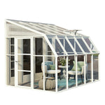 Palram-Canopia Sun Room 8' x 10' - White-HG7610-Garage Giant 