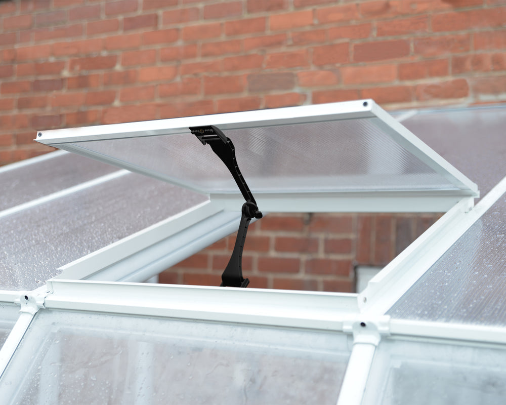 Palram-Canopia Roof Vent Kit for Sun Room - White-HG1035-Garage Giant