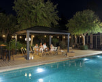 Palram-Canopia Dallas 4900 16' x 12' Gazebo - Gray/Gray-HG9145-Garage Giant 