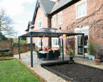 Palram-Canopia Martinique 5000 12' x 16' Gazebo - Gray/Bronze-HG9171-Garage Giant 