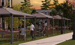 Palram-Canopia Martinique 5000 12' x 16' Gazebo - Gray/Bronze-HG9171-Garage Giant 