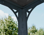 Palram-Canopia 10' x 10' Milano 3000 Gazebo (Grey / Bronze)-HG9172-Garage Giant 