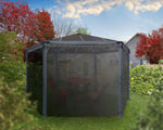 Palram-Canopia Roma/Monaco Gazebo Netting set - 6 Piece-HG1058-Garage Giant 