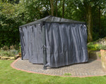 Palram-Canopia Palermo/Milano/Martinique Gazebo Curtain Set - 4 Piece-HG1055-Garage Giant 