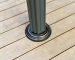 Palram-Canopia Roma Hexagon Garden Gazebo (Grey / Bronze)-HG9180-Garage Giant 