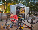Palram-Canopia Rubicon 6' x 8' Shed - Gray-HG9708GY-Garage Giant 