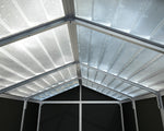 Palram-Canopia Rubicon 6' x 10' Shed - Gray-HG9710GY-1B-Garage Giant 