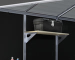 Palram-Canopia Rubicon and SkyLight Shed Storage Shelf-HG1054-Garage Giant 