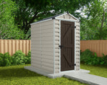 Palram-Canopia SkyLight 4' x 6' Shed - Tan-HG9604T-Garage Giant 