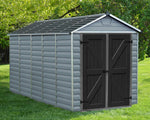 Palram-Canopia SkyLight 6' x 12' Shed - Gray-HG9612GY-Garage Giant 