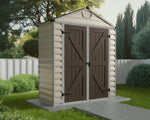 Palram-Canopia SkyLight 6' x 3' Storage Shed (Tan)-HG9603T-Garage Giant 