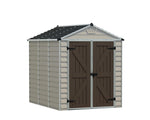 Palram-Canopia SkyLight 6' x 8' Storage Shed (Tan)-HG9608T-Garage Giant 