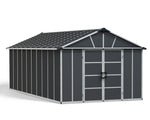 Palram-Canopia Yukon S 11' x 21' Shed - Gray-HG9921SGY-Garage Giant 