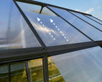Palram-Canopia Hybrid 6' x 10' Greenhouse - Gray-HG5510Y-Garage Giant 