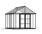Palram-Canopia Aria 10' x 10' Greenhouse - Black-HG5728-Garage Giant 