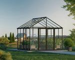 Palram-Canopia Aria 10' x 10' Greenhouse - Black-HG5728-Garage Giant 