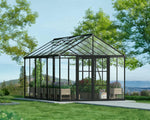 Palram-Canopia Aria 10' x 15' Greenhouse - Black-HG5729-Garage Giant 