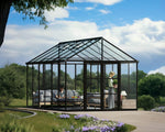 Palram-Canopia Aria 10' x 15' Greenhouse - Black-HG5729-Garage Giant 