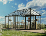Palram-Canopia Aria 10' x 20' Greenhouse - Black-HG5730-Garage Giant 