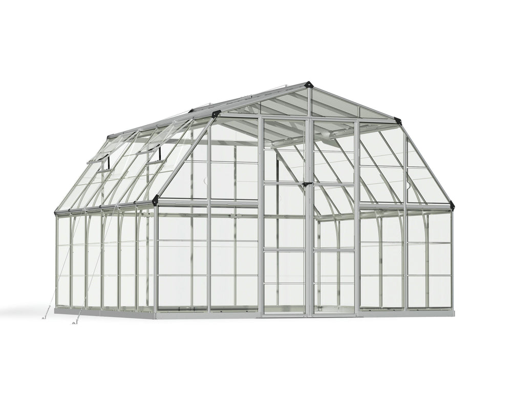 Palram-Canopia Americana 12' x 12' Hybrid Greenhouse Kit-HG5212-Garage Giant