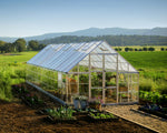Palram-Canopia Balance 10' x 28' Greenhouse - Silver-HG6228-Garage Giant 